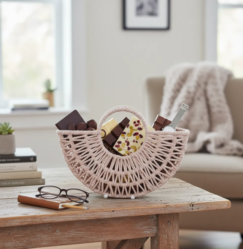 natural jute basket for display your item